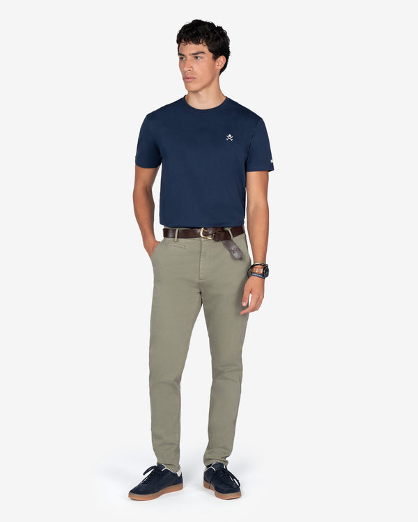PANTALON CHINO ICON HARPER & NEYER 101125001 LUZ MILITAR
