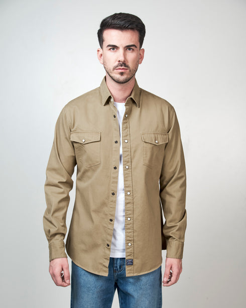 CAMISA OVERSIZE BOLSILLOS 4022 000081 SPAGNOLO