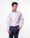 CAMISA SPAGNOLO CUELLO BOTON MICRO ROSA