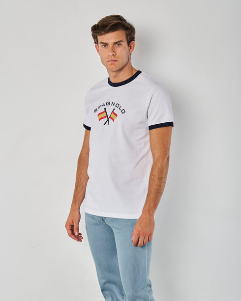 CAMISETA RIB CONTRASTE 3728 000001