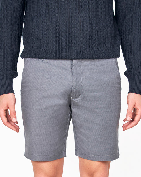 BERMUDA DOBBY 1141 000095 GRIS