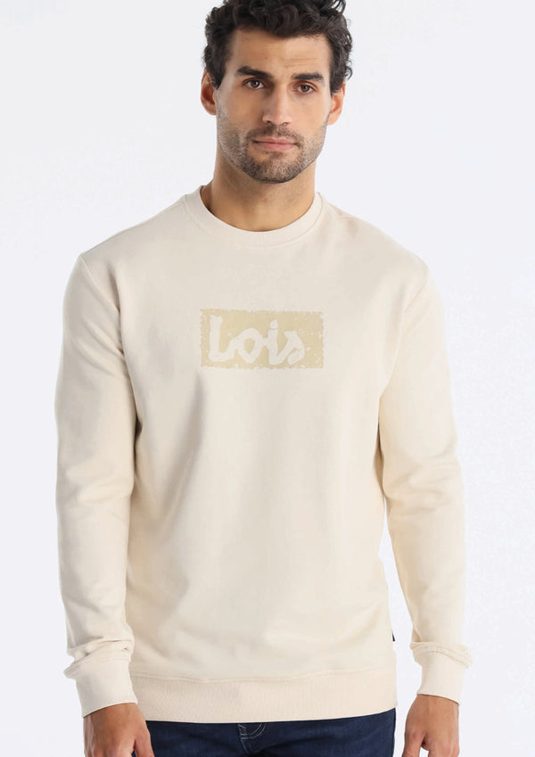 SUDADERA LOIS SIMON-RYM 14356 BEIGE