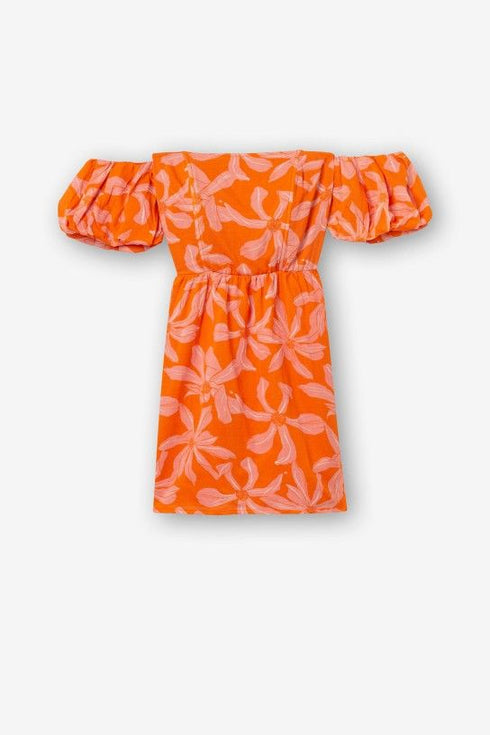 VESTIDO TIFFOSI LIMA 10054920 NARANJA