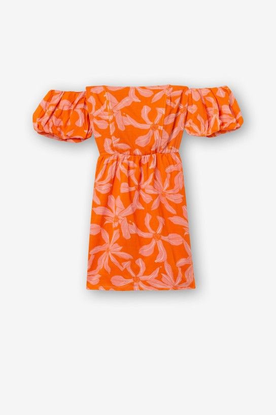 VESTIDO TIFFOSI LIMA 10054920 NARANJA