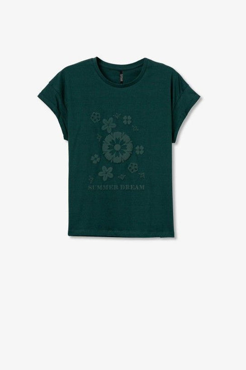 Camiseta Manga Corta TIFFOSI Galy_1 854 Deep Teal