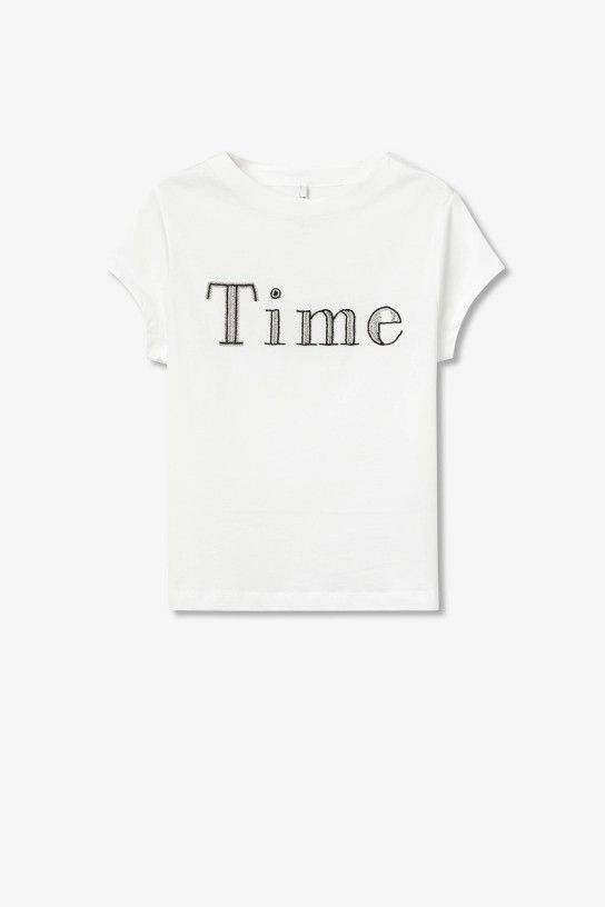 Camiseta Manga Corta TIFFOSI Lyon 110 Blanco Brillante