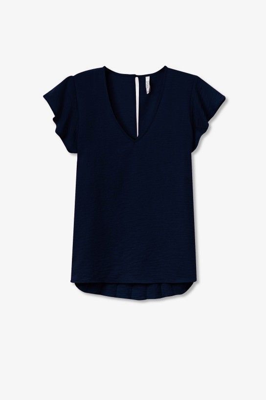 Blusa Manga Corta TIFFOSI Kara_V1 790 Azul Marino