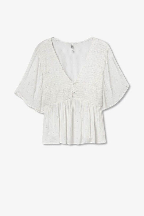 Blusa Manga Corta TIFFOSI Willow 101 Beige Claro