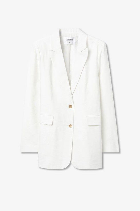Blazer TIFFOSI Slub_1 101 Beige Claro