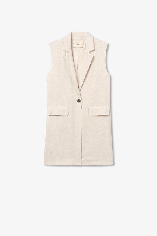 Chaleco TIFFOSI Portel_1C 110 Blanco Brillante