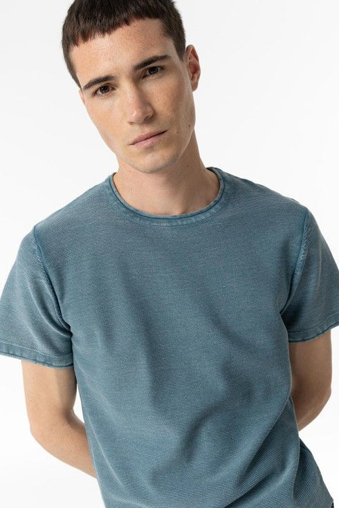 Jersey Manga Corta TIFFOSI Leonard 747 Blue Mirage