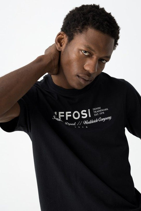 Camiseta Manga Corta TIFFOSI Enrique 790 Azul Marino