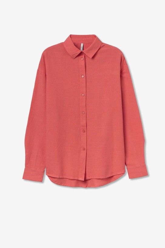 Camisa Manga Larga TIFFOSI Elli_6 403 Spiced Coral