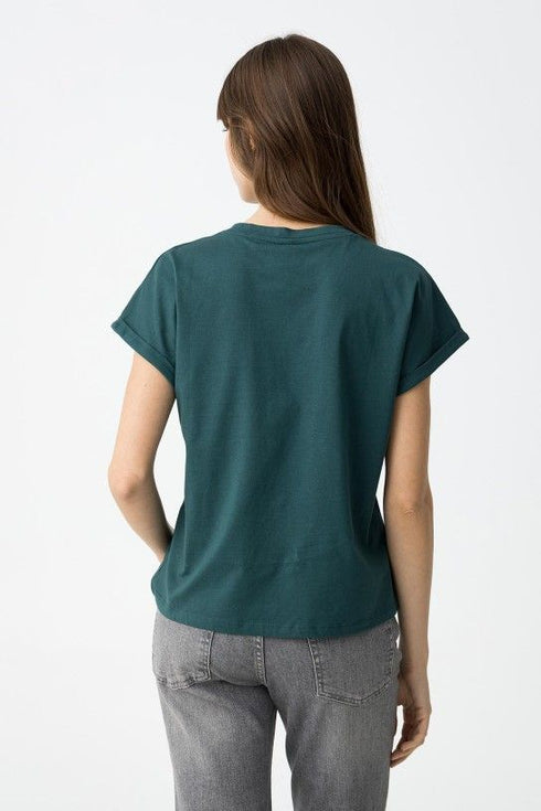 Camiseta Manga Corta TIFFOSI Carmo_4 854 Deep Teal