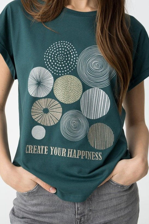 Camiseta Manga Corta TIFFOSI Carmo_4 854 Deep Teal