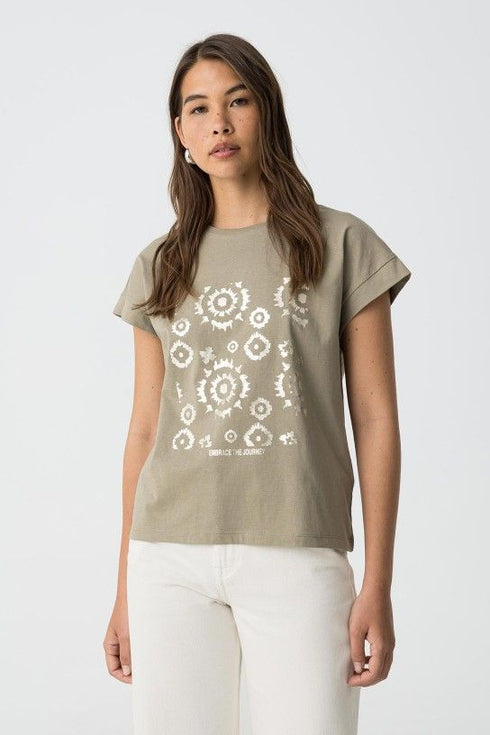 Camiseta Manga Corta TIFFOSI Kika_7 811 Peppermint