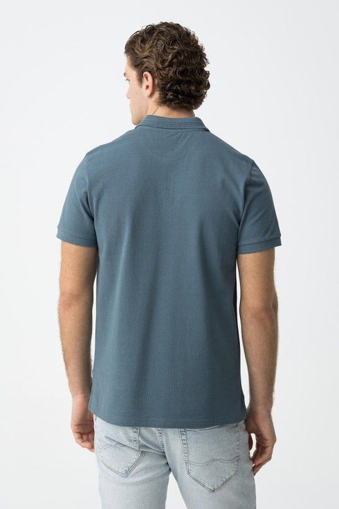 Polo Manga Corta TIFFOSI Manning_2 747 Blue Mirage