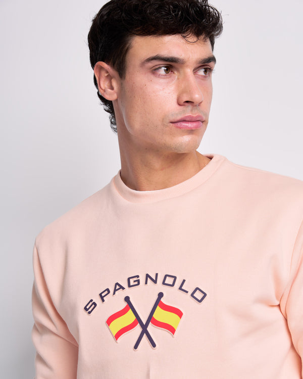 SUDADERA SPG BANDERAS 17434814 ROSA