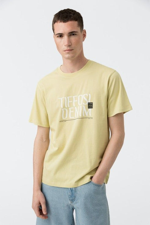 Camiseta Manga Corta TIFFOSI Ira 863 Tabaco