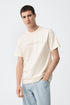 Camiseta Manga Corta TIFFOSI Carl 101 Beige Claro