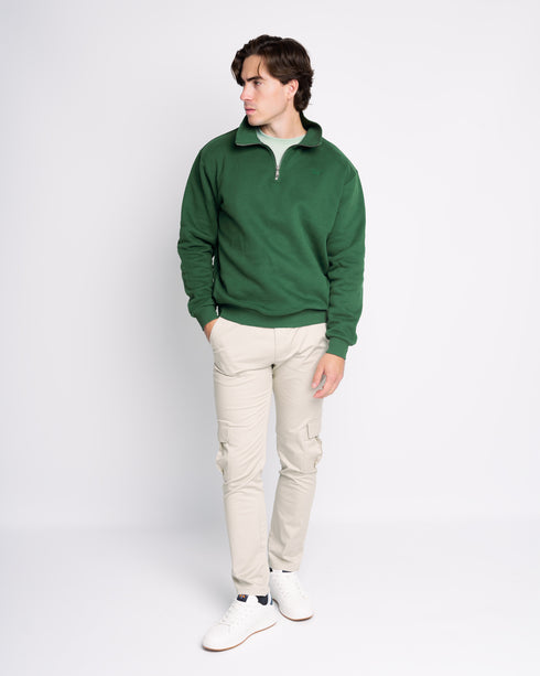 SUDADERA SPG CREMALLERA 174379545 VERDE