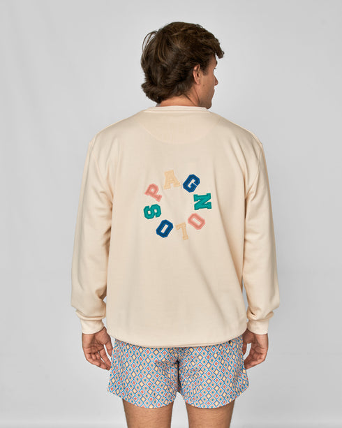 Sudadera Letras Colores Espalda Spagnolo 174392426F27