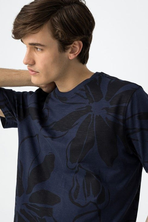 Camiseta Manga Corta TIFFOSI Cancun 793 Dress Blues