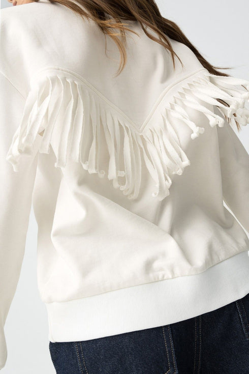 Sudadera TIFFOSI Wester 10062968 110 Blanco Brillante