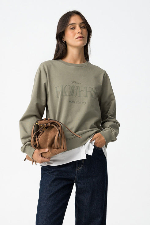 Sudadera TIFFOSI Prata_23 10064169 820 Verde
