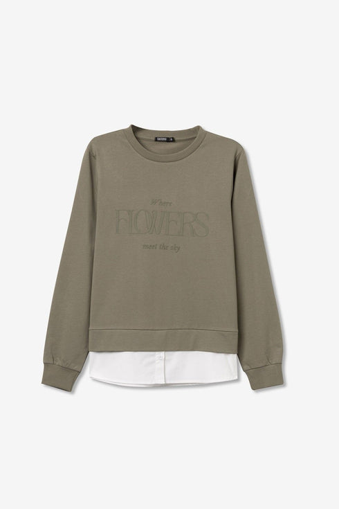 Sudadera TIFFOSI Prata_23 10064169 820 Verde