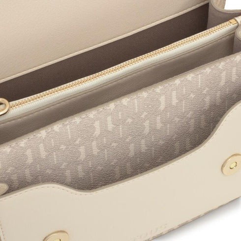 BANDOLERA M. AUDREE T BUCKLES SILH BEIGE