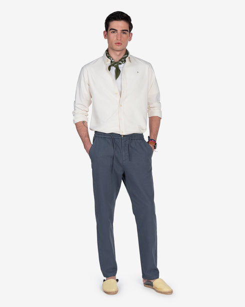 CAMISA MEDITERRANEO LIGHT YELLOW Harper & Neyer