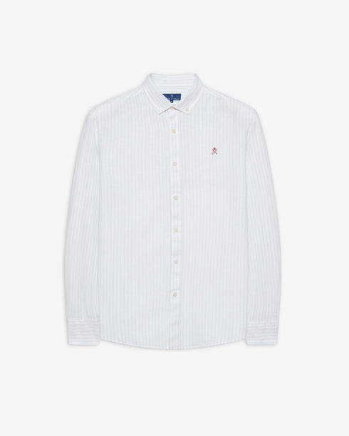 CAMISA SICILIA LIGHT TURQUOISE Harper & Neyer