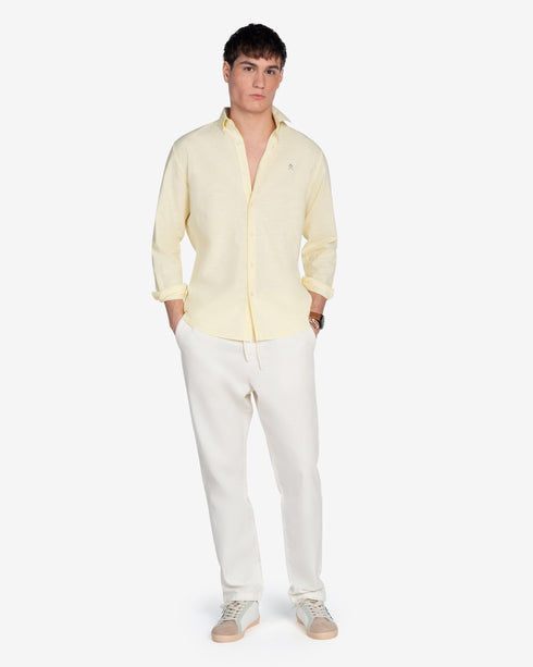 CAMISA ROYAL ACADEMY VAINILLA YELLOW Harper & Neyer