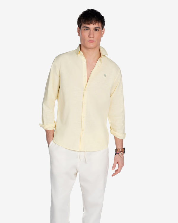 CAMISA ROYAL ACADEMY VAINILLA YELLOW Harper & Neyer