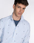CAMISA MULTILOGO LIGHT BLUE Harper & Neyer