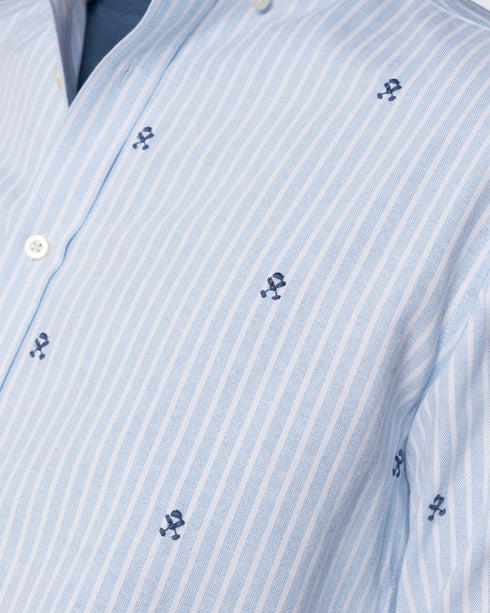 CAMISA MULTILOGO LIGHT BLUE Harper & Neyer
