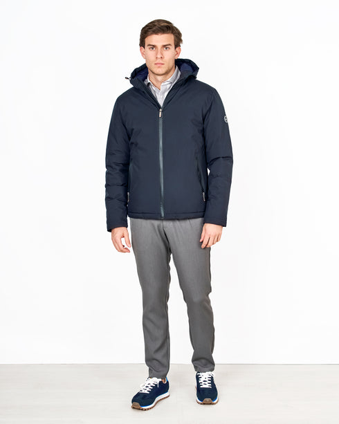 CAZADORA SPG CAPUCHA 224382145 MARINO