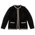 CHAQUETA PUNTO 25545 NEGRO