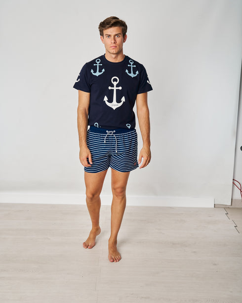 Bañador RAYAS ANCLA 3763 006901 SPG