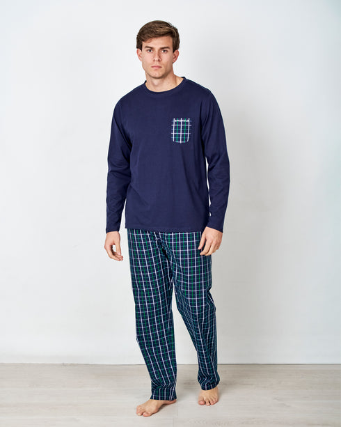 PIJAMA POPELIN 3767 685501 SPAGNOLO