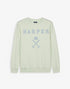SUDADERA NEW ENGLAND GREEN MINT Harper & Neyer