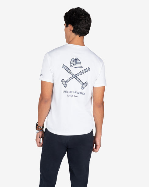 CAMISETA RANGER HARPER & NEYER 401125009 BLANCO