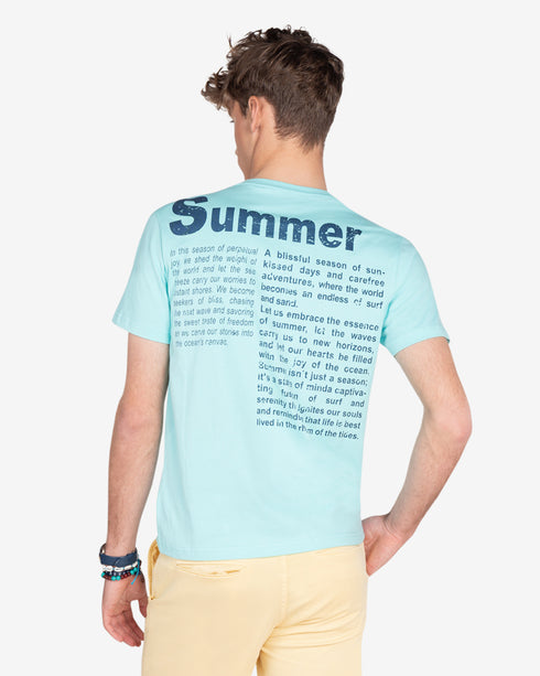 CAMISETA SUMMER TURQUOISE Harper & Neyer