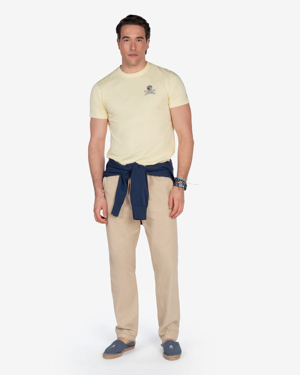 CAMISETA HURRICANE VAINILLA YELLOW Harper & Neyer