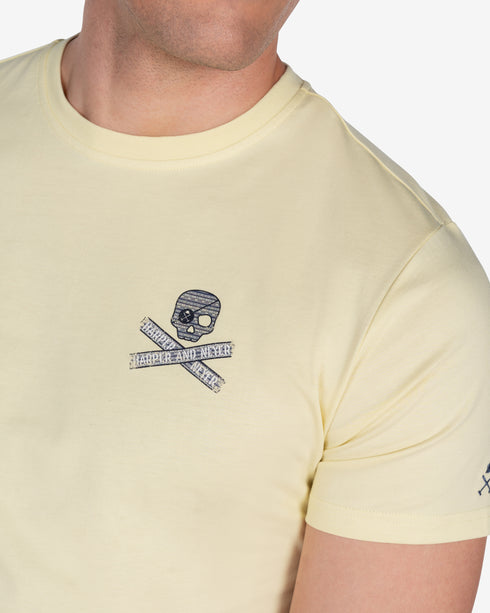 CAMISETA HURRICANE VAINILLA YELLOW Harper & Neyer