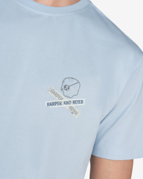 CAMISETA AIRCRAFT SKY BLUE Harper & Neyer