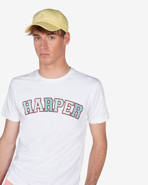 CAMISETA LOS ANGELES WHITE Harper & Neyer