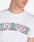 CAMISETA LOS ANGELES WHITE Harper & Neyer