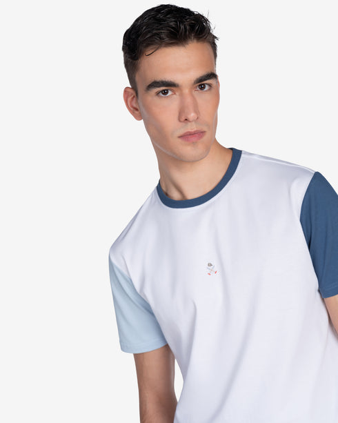 CAMISETA VOLLEY COLORS WHITE Harper & Neyer